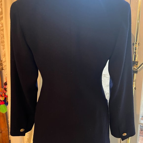 Anne Klein 11 Wool Blazer sz 4 - Picture 4 of 8